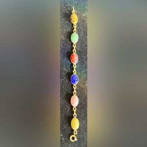 1960 vintage scarab bracelet.